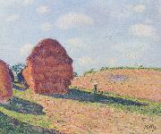 Alfred Sisley, Die Strohmieten